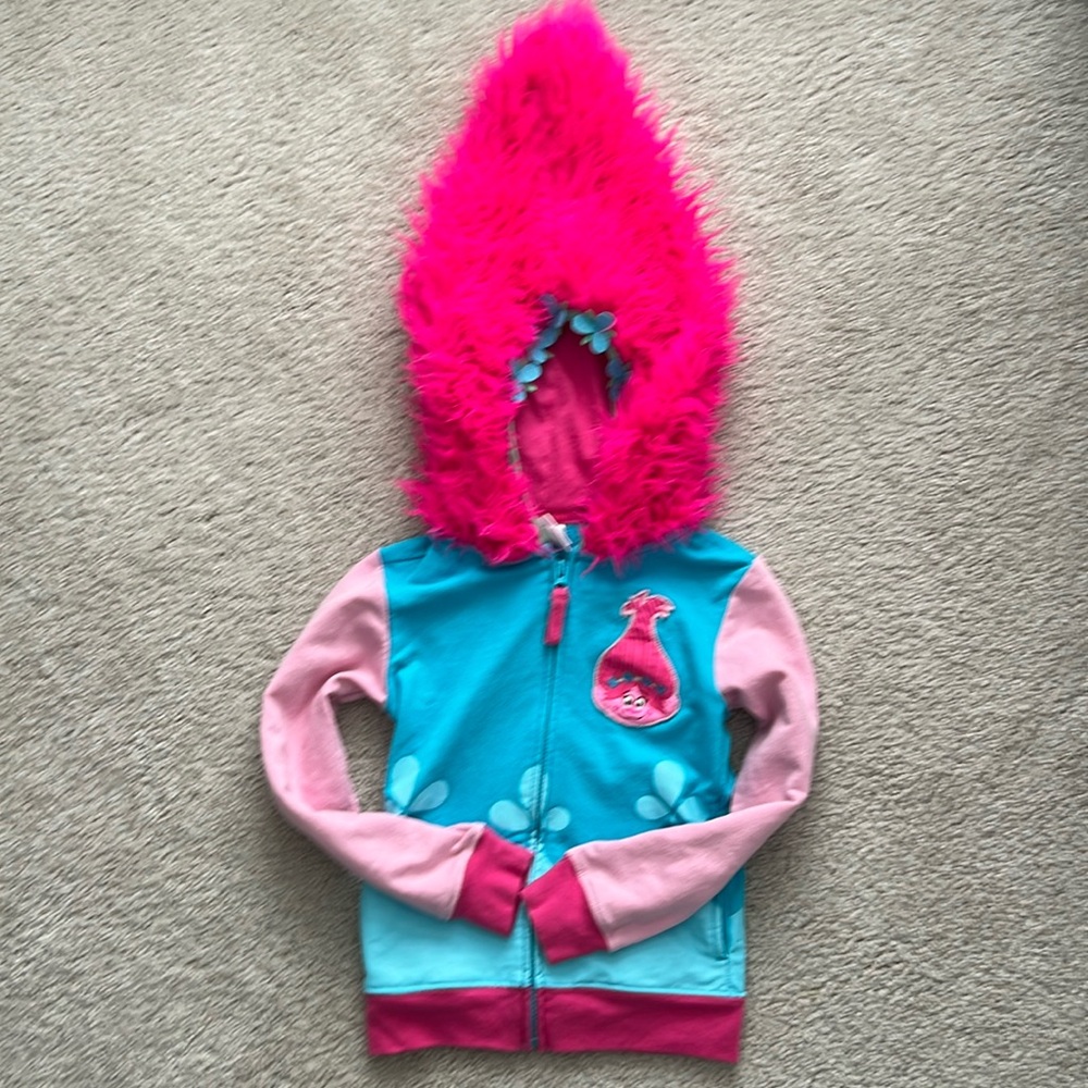 Girls “Poppy” jacket with hood size 5/6